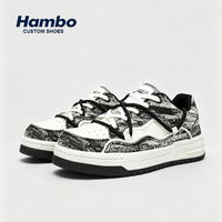 Chaussures de skate décontractées unisexes Hambo personnalisées, légères, respirantes, de haute qualité, chaussures de luxe à tige basse, chaussures personnalisées