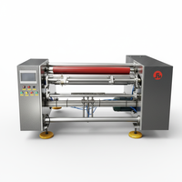 Machine à rouleaux de papier aluminium gaufré semi-automatique avec tube gaufré personnalisable