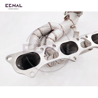Collecteurs d'échappement en acier inoxydable à longueur égale pour Porsche 718 Cayman GT4 RS 2022-2025 avec qualité sonore améliorée