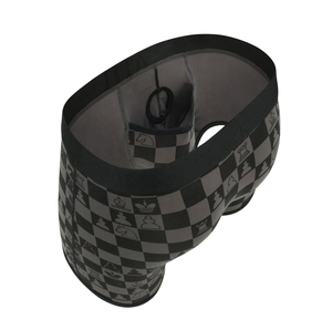 Boxers pour homme CELINNE à motif d'échecs, en modal respirant, avec poche de maintien - Product Image 1