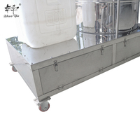 Imker liefert Haushalt Hand-Push Vier Rahmen Edelstahl Elektro Radial Honig Extraktor Filter /Hand Push Honig Auto