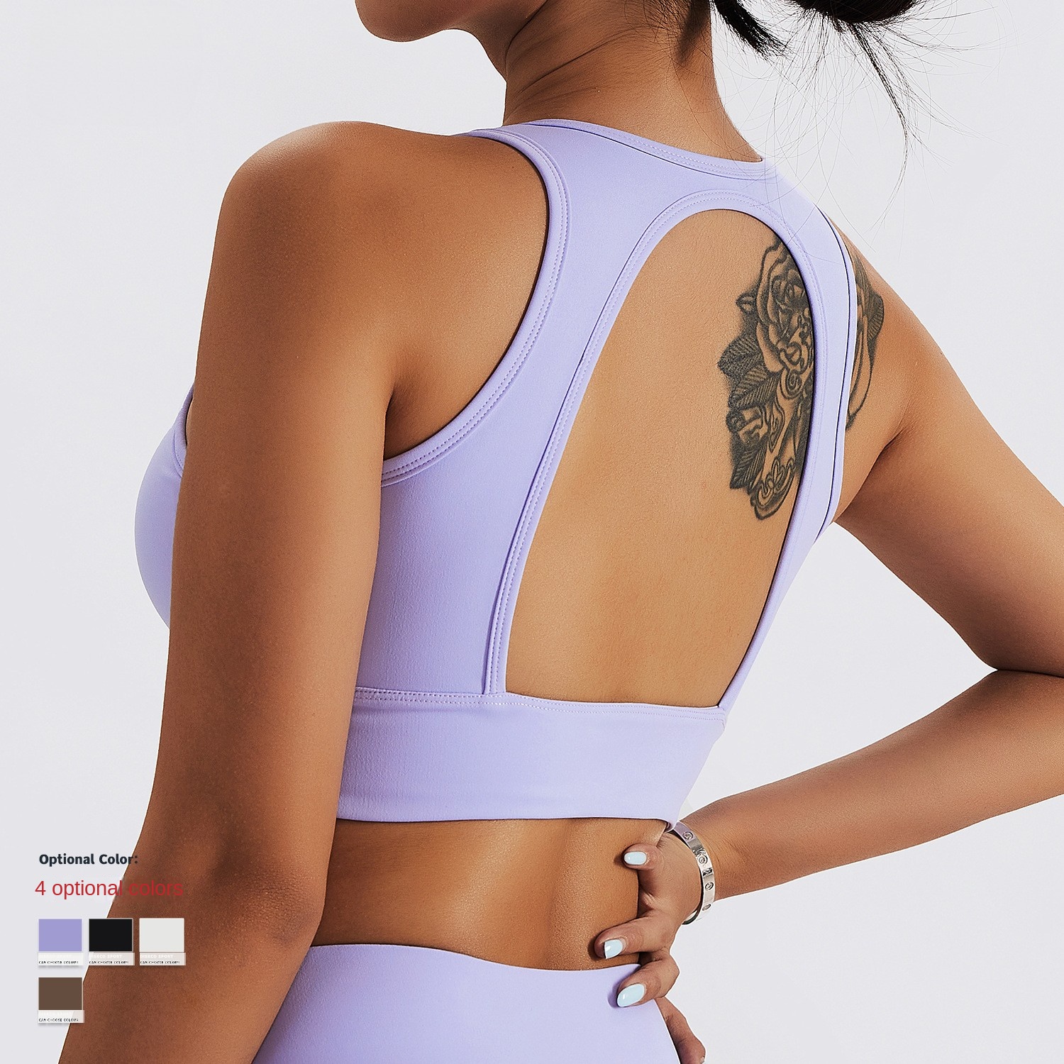 Summer Wholesale Skin-friendly Breathable Quick Dry Yoga Crop Tops Fitness Mesh Sports Bra for Women