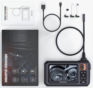1080P Industrial Endoscope <b>Camera</b> 4.3 Inch Screen Waterproof CMOS Inspection <b>Camera</b> Night Vision for Pipe Inspection - Product Image 5