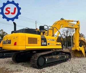 รถขุดไฮดรอลิกขนาดใหญ่ Komatsu PC350 มือสองคุณภาพสูงสำหรับขาย พร้อมกำลังแรงและประสิทธิภาพการทำงานสูง - Product Image 3
