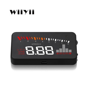 Alat Diagnostik Mobil Laris Manis, Mengemudi Aman OBD2 Hud X5 Head up Display, Alarm Kecepatan Berlebih dan Suhu Tinggi - Product Image 2