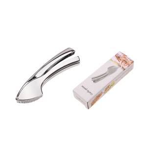 Stainless Steel Detachable Heavy-duty Rust Proof Design Kitchen Premium Garlic <b>Press</b> Set with Ergonomic Handle - Product Image 4