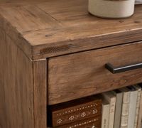 Nouveau design Table de chevet américaine la plus populaire Table de chevet en bois Armoire de chevet avec tiroirs