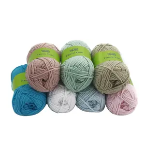 China Factory Direct 8 Plys 100% Cotton Combed Yarn Skein For Hand Knitting