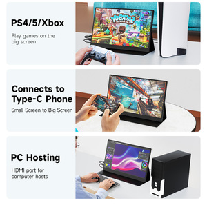 หน้าจอสัมผัส LCD PCAP ขนาด 15.6 นิ้ว ใหม่ เทคโนโลยี OGS ความโปร่งใสสูง ไวท์บอร์ดแบบอินเทอร์แอคทีฟ แผง TFT ไฟแบ็คไลท์ LED อัตราส่วนภาพ 16:9 - Product Image 6