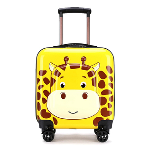 18 Inch Cartoon Travelling Kids Cute Kids Carry-On Luggage Sets ABS Trolley Luggage Bags - Product Image 1