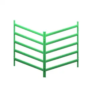 Galvanized Australia Farm Animal Livestock Fence Horse Yard Panel Galvanized Portable Cattle Metal Fence Corral Panels