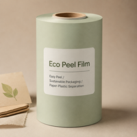 Film écologique BOPP, film de plastification thermique, film d'emballage pour boîtes, film d'emballage pour boîtes à gâteaux, film de plastification à froid mat imprimé, film de plastification