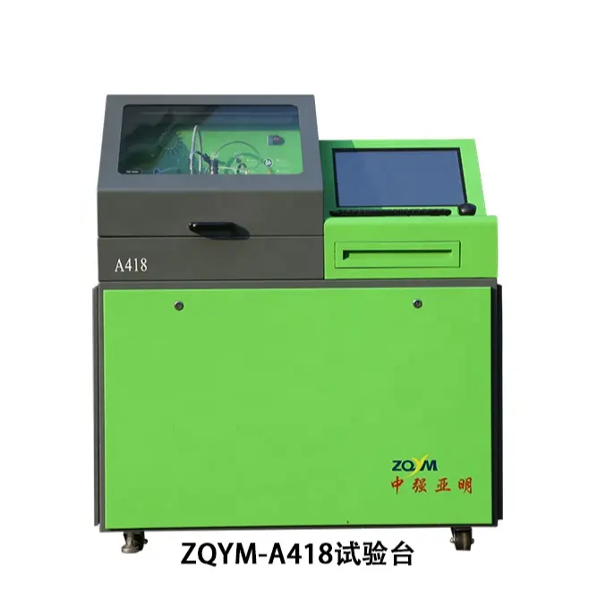 ZQYM A418 crdi test bench for dfuel injector common rail 5.5kw test stand promotional version for Bosch/ Cummins/Denso/Pizeo