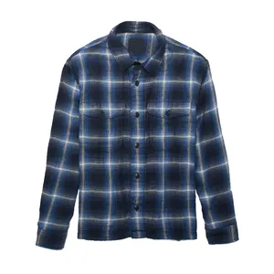 2024 Best Price Mens Custom Heavy Duty Flannel Shirts With Logo Supplier