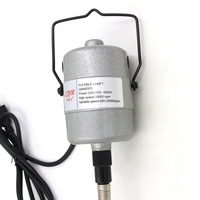 Moteur de gravure dentaire à arbre flexible 600W, meuleuse, polisseuse de bijoux, 220/240V, garantie 3 mois, haute vitesse 30000 tr/min