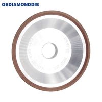 Meule diamantée CBN à liant résineux 12V9 pour machines de rectification CNC 5 axes, forets et fraises