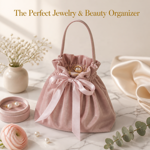 Sac à poussière en velours rose de haute qualité avec cordon de serrage et poignée, sac à cordon personnalisé pour emballage de cadeau de <span class=keywords><strong>mariage</strong></span> en velours - Product Image 1