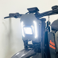 Vélo de montagne électrique 52V 20AH MTB MC E-Bike tout-terrain Enduro EBike Fast Stealth Bomber avec alarme antivol