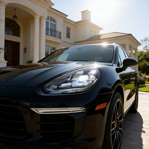 ไฟหน้ารถยนต์สำหรับ Porsche <span class=keywords><strong>Cayenne</strong></span> 958.2 ปี 2011-2018 อัพเกรดอุปกรณ์เสริมคุณภาพสูง ไฟหน้า LED โปรเจคเตอร์ - Product Image 3