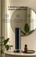 Diffuseur à tour d'arôme rechargeable de qualité supérieure avec technologie de machine à parfum et réglages réglables pour la maison et le bureau