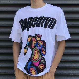 सफेद टी-शर्ट शॉर्ट्स आस्तीन कस्टम खुद के डिजाइन ग्रीष्मकालीन रंगीन टी-शर्ट पहनना आपके अपने ब्रांड पुरुषों की टी-शर्ट बनाते हैं - Product Image 2