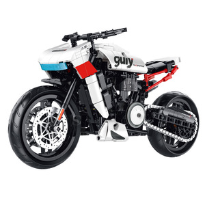 Nuevo Bloques de Construcción de Motocicleta Harley 60537, Partículas Pequeñas, Nuevo Modelo de Juguete para Armar - Product Image 1