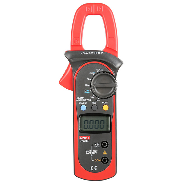 UT203+ UT204+ Digital Clamp Meter AC DC Voltage Meter Handheld Multimeter