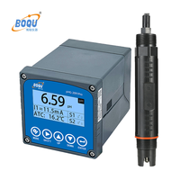 Analyseur de ph numérique industriel en ligne de haute qualité fisher pHG-2091pro contrôleur de ph avec pompe de dosage dans les eaux usées