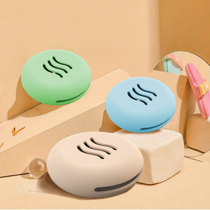 Colorful Air Cushion Powder <b>Puff</b> Storage Holder Wet and Dry Dual Use Powder <b>Puff</b> Storage Box Eco-Friendly Recyclable Storage Box - Product Image 1