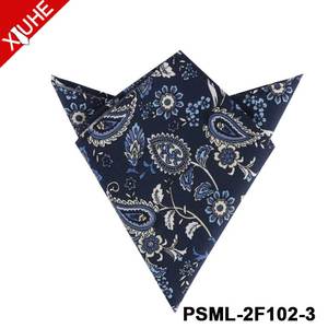 OEM ODM Bandana 24*24 Patrón de flores Pañuelo de bolsillo cuadrado Impreso personalizado Pañuelo de algodón floral - Product Image 3