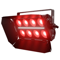 SHEHDS 350W 8 Yeux LED Blinder Light RGBW 4-en-1 Lumière DJ DMX512 Projecteur de Scène pour Concerts, Boîtes de Nuit et Discothèques
