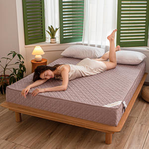 Protège-Matelas Amovible en Coton à Fermeture Éclair Taille King - Product Image 2