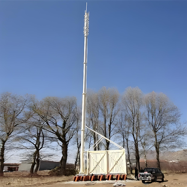 Remote Area Tower Integrated Base Station Heavy Duty Q355 Carbon Steel Outdoor Telecom Shelter Cabinet Welding Cutting for