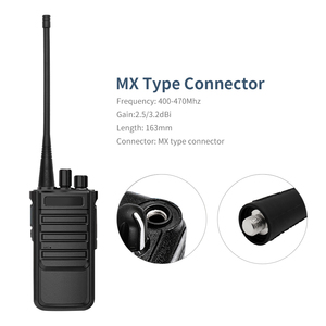 UHF whip CB เสาอากาศวิทยุสำหรับสองทางวิทยุ GP3688U GP88 NAE6483 GP300 GP340 GP360 GP380 CP200 CP200D HT1250 EP450 EX500 EX600 - Product Image 5