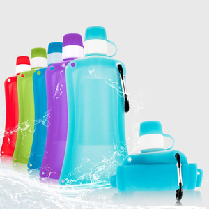 Bouteille d'eau pliable en silicone sans BPA - Product Image 2