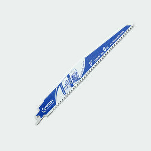 Lame de scie sauteuse professionnelle de 6/9/12 pouces, à dents en carbure soudées à haute fréquence, 6 TPI, pour couper le bois avec des clous - Product Image 1