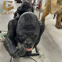 Décoration de parc à thème AA-38, personnalisation d'animaux robotiques, singe animatronique, orang-outan