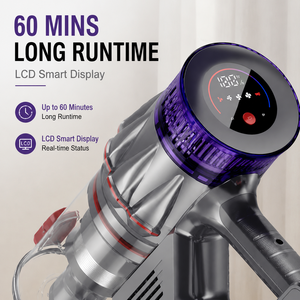 40KPa Powerful Cordless Stick Vacuum Cleaner Brushless Motor Handheld Vacuum Cleaner Rechargeable Wireless Vacuum Cleaner OEMODM - Product Image 4