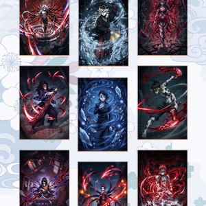 BY Demons and Slayered Cards Art Board Vending Machine Acrylic Party Supplies <span class=keywords><strong>Manga</strong></span> Cheap Katana Anime Mystery Boxes Board Games - Product Image 2