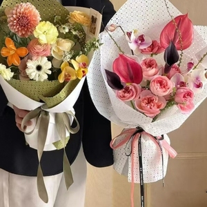 LUCIA Papier d'emballage de fleurs Bouquet Matériaux d'emballage Fournitures d'emballage de fleurs pour la Saint-Valentin ZLF160605 - Product Image 5