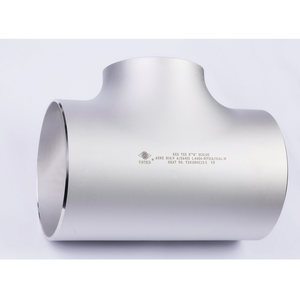Reducción de superficie lisa en T ASTM de alta presión ASME B16.9 A/SA403 Acero inoxidable 304/304L 316/316L Instalación de tuberías de Vietnam - Product Image 5