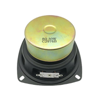 Extérieur étanche 3 4 6 pouces 30W basse antimagnétique gamme complète haut-parleur unité casque d'ordinateur haut-parleur klaxon