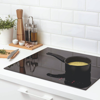 Set Peralatan Masak Aluminium Anti Lengket Premium, Wajan, Panci, dan Panci Besar dengan Tutup, Kompatibel dengan Induksi, Set Peralatan Masak Dapur yang Tahan Lama