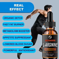 Gouttes d'arginine Ausreson OEM Slim L liquide organique gestion du poids désintoxication brûleur de graisse rapide goutte de L-arginine