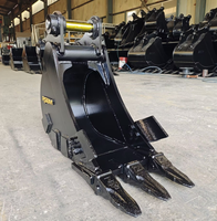 Bucket Penggali RSBM 12'' untuk Excavator Takeuchi TB240 4 Ton, Alat Bantu Penggalian Parit
