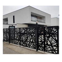 Portes de jardin personnalisées, clôtures, treillis, portails, clôtures en aluminium de haute qualité, garde-corps de balcon en aluminium, treillis, portails