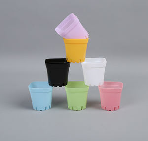Mini <span class=keywords><strong>maceta</strong></span> colgante de plástico negro moderna, <span class=keywords><strong>maceta</strong></span> decorativa grande y pequeña para jardín interior/exterior para suelo suculento de bonsái - Product Image 2