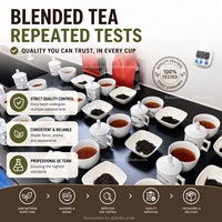 Fruitige Vlindererwtenbloem Mengsel Gedroogde Cranberry Appel Rozijn Smaak Hete/IJskoude Brouwsel voor Koffie Bubble Tea Shop |   OEM-tas/verpakking