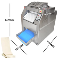 Nouvelle machine à pétrir et à étaler la pâte électrique pour pizza avec écran tactile, en acier inoxydable 304