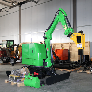 Miniexcavadora con Control Remoto y Doble Cuchilla para Demolición de Alta Estabilidad - Product Image 1